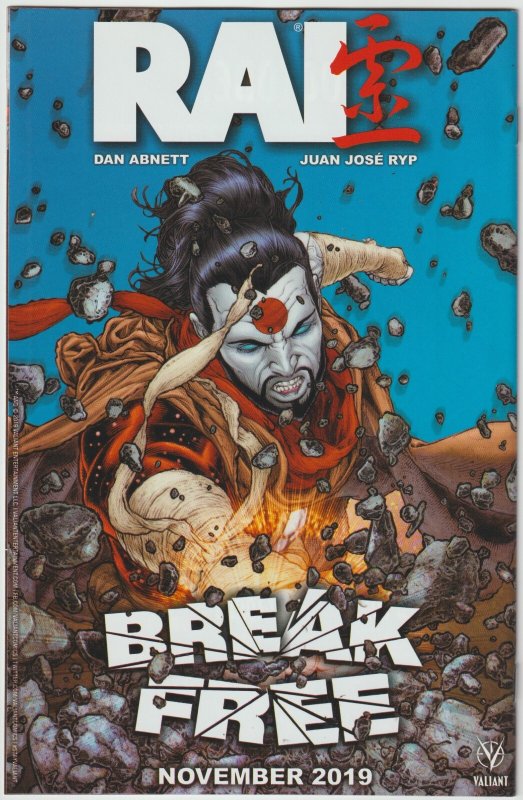 Doctor Mirage #2 (Sep 2019, Valiant), NM condition (9.4), cover B