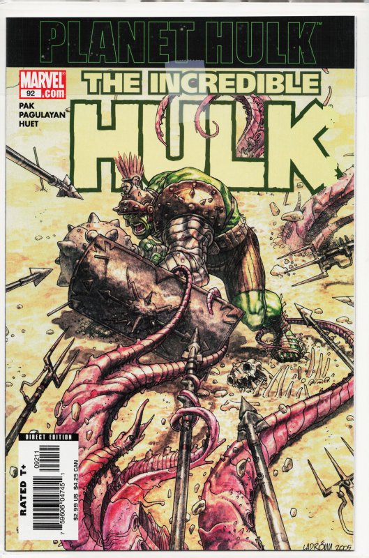 Incredible Hulk #92 (2006) Hulk [Key Issue]