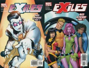 EXILES (2001) 18-19  So Lame COMICS BOOK 