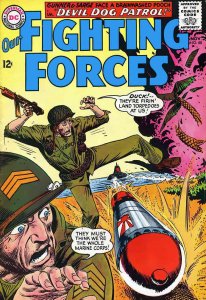 Our Fighting Forces #88 POOR ; DC | low grade comic November 1964 Gunner Sarge