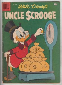 Uncle Scrooge, Walt Disney #20 (Dec-57) FN Mid-Grade Uncle Scrooge