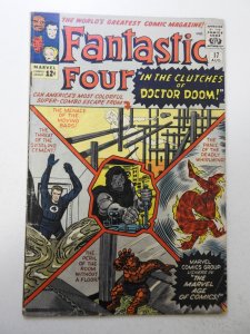 Fantastic Four #17 (1963) VG- Condition rust on staples