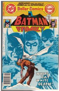 BATMAN FAMILY 19 F-VF Sept. 1978