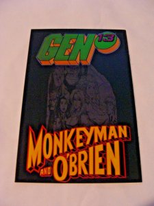 Gen 13 / Monkey Man & O'Brien #1 Chromium Variant VF/NM- (Jun 1998, Image)