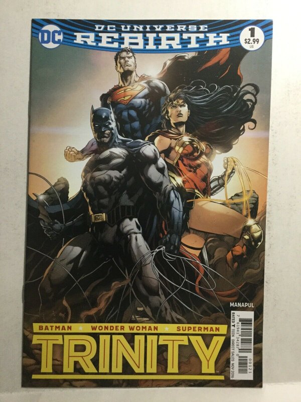 Trinity 1 Variant Nm Near Mint DC Comics