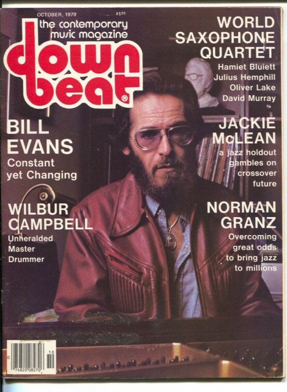 Down Beat 10/1979-Bill Evans-Wilbur Campbell-pix-music history-VG 