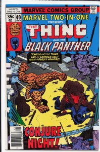 Marvel Two-in-One #40 (1978) The Thing