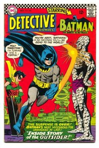 DETECTIVE  #356 comic book 1966-DC-OUTSIDER BATMAN vg+