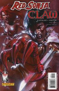 Red Sonja/Claw: The Devil’s Hands #2 VF/NM; WildStorm | save on shipping - detai