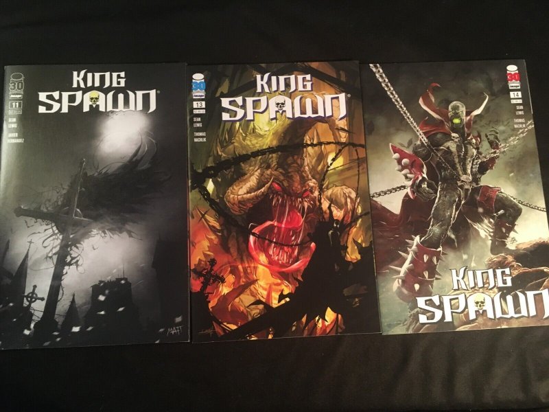 KING SPAWN #11, 13, 14 VFNM Condition