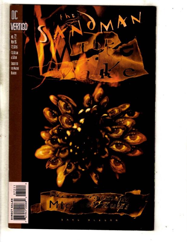 Lot Of 7 Sandman DC Vertigo Comic Books # 68 69 70 71 72 74 75 Gaiman RM3