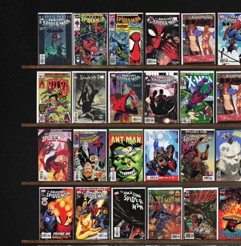 Huge Lot 140+ Comics with The Amazing Spider-Man, X-Force & More!