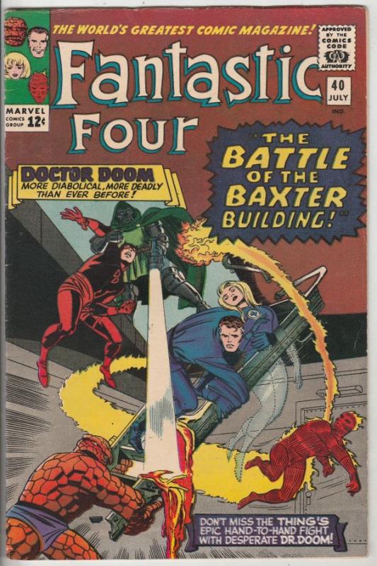 Fantastic Four #40 (Jul-65) VF/NM High-Grade Fantastic Four, Mr. Fantastic (R...