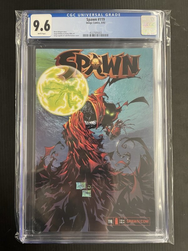 Spawn #119 CGC 9.6 Image 2002 1st Hellspawn Army / Cameo Gunslinger PROSHIPPER