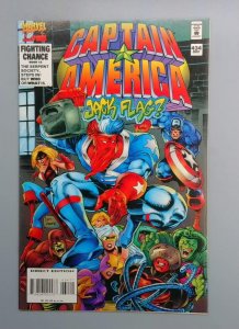 Captain America #434, VF+ 1st Jack Flag Marvel, 1994 JR1