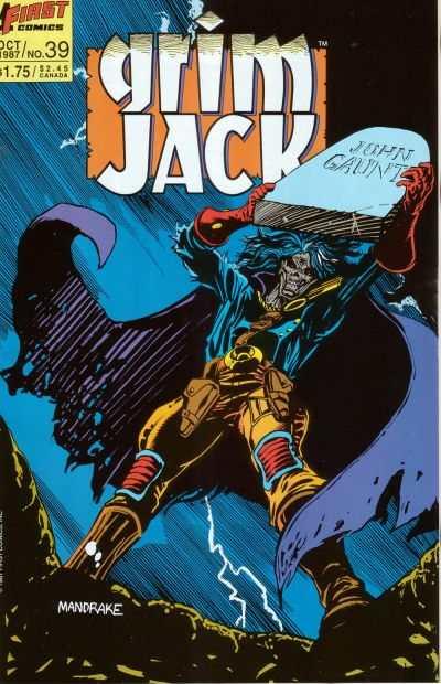 Grimjack #39, NM- (Stock photo)