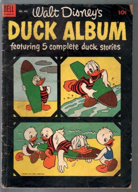 Walt Disney's Duck Album-Four Color Comics #492 1953-Dell-G 