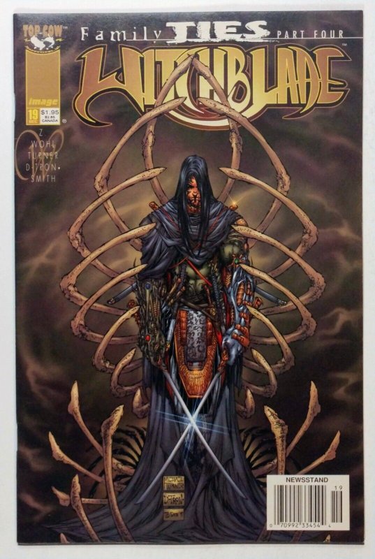 Witchblade #19, RARE NEWSSTAND 