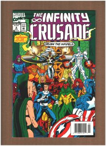 Infinity Crusade #2 Newsstand Marvel Comics 1993 AVENGERS X-MEN THANOS VF/NM 9.0