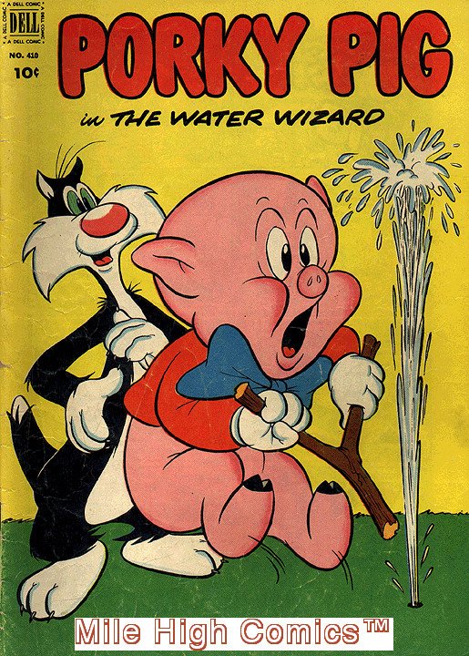 PORKY PIG (1942 Series)  (DELL) #1 FC #410 Very Good Comics Book