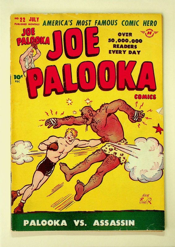 Joe Palooka Comics #22 (Jul 1948, Harvey) - Good