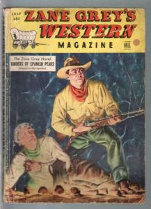 Zane Grey's Western Magazine 7/1950-Dell-Bret Harte-pulp adventure-G