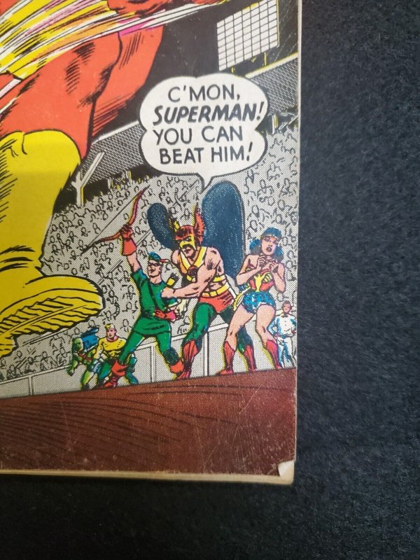 Superman #199 Key 1st Superman Vs. Flash Race 1967 DC VG