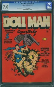 Doll Man #1 (1941) CGC 7.0 FVF