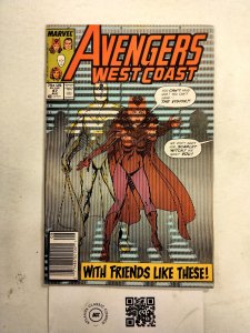 West Coast Avengers #47 NM Marvel Comic Books Iron Man  Wonder Man 14 HH37