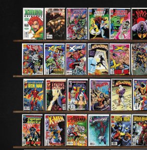 Huge Lot 150+ Comics with Iron Man, Knights Of Pendragon & More!
