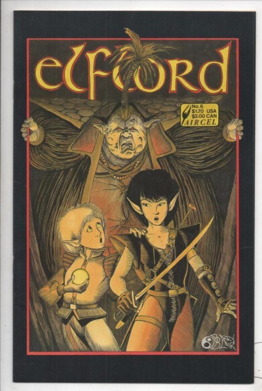 ELFLORD #6, NM-, Barry Blair, 1986, Aircel, Swords, Elves, more indies in store