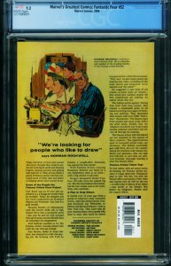 Marvel's Greatest Comics: Fantastic Four #52 REPRINT-CGC 9.2 1273089001