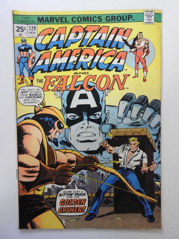 Captain America #179 (1974) MVS Intact!