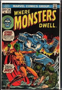 Where Monsters Dwell #20 (1973) Klagg