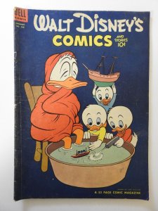 Walt Disney's Comics & Stories #160 (1954) VG Condition