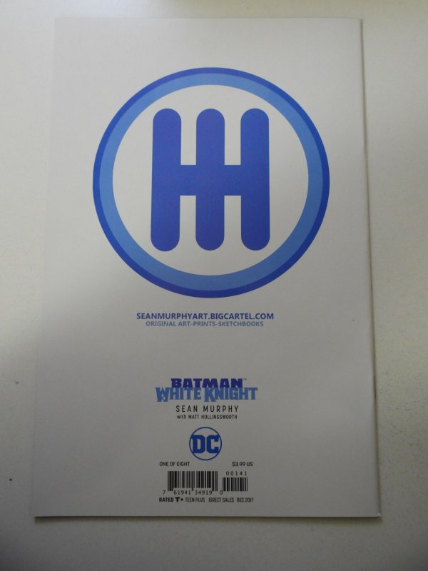 Batman: White Knight #1 Signed by Sean Murphy no COA VF/NM Condition