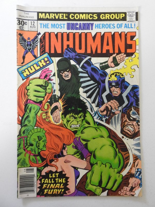 The Inhumans #12 (1977) VG Condition