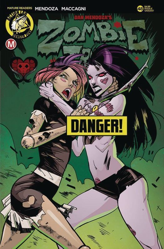 ZOMBIE TRAMP #48 COVER B CELOR RISQUE VARIANT (MR)