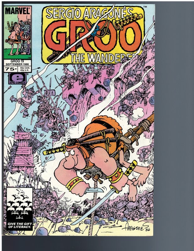 Sergio Aragone's Groo the Wanderer #19 (1986)