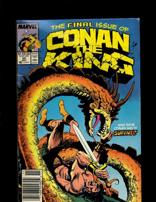 9 Comics Conan The Destroyer 1 The King 48 26 50 55 X-Men 54 64 65 75 J369