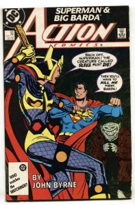 Action #592--Furies--Big Barda issue--Superman--Comic Book