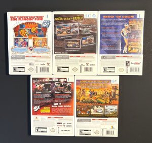 Nintendo Wii Collection(5) Guitar Hero & More Complete and Tested