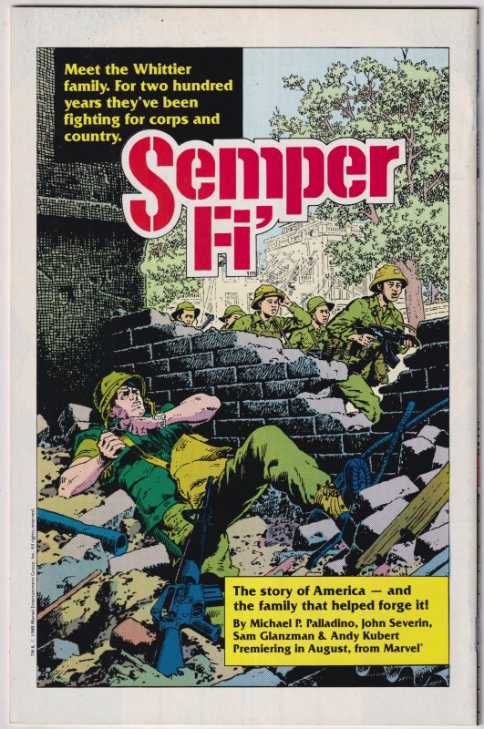 The Punisher War Journal #2 (1988) Punisher