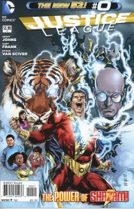 Justice League 0  Reis Variant!  New 52!  9.0 (our highest grade)  Shazam!
