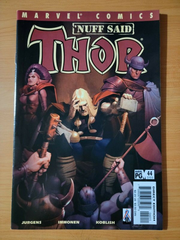 The Mighty Thor #44 (546) ~ NEAR MINT NM ~ 2002 Marvel Comics