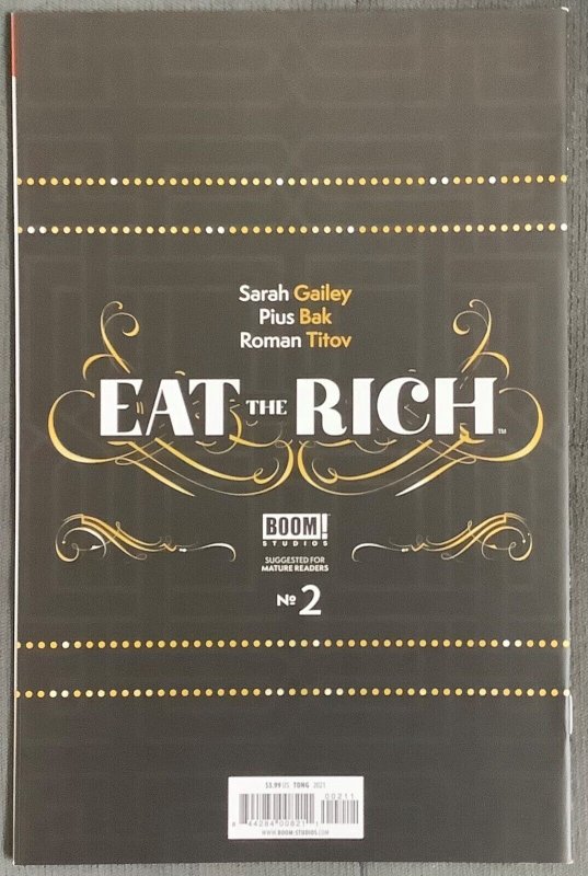 Eat the Rich #2 (2021, Boom! Studios) NM/MT