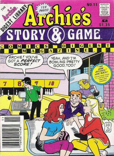 Archie's Story And Game Digest Magazine #11 (Newsstand) VG ; Archie | low grade 