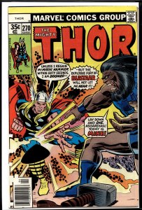 Thor #270 (1978) Thor