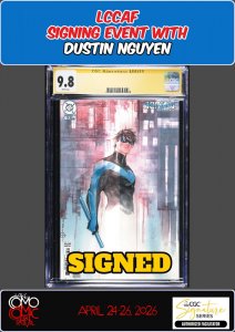 NIGHTWING #133 CGC SS 9.8 DUSTIN NGUYEN VARIANT SIGNED LCCAF PRESALE