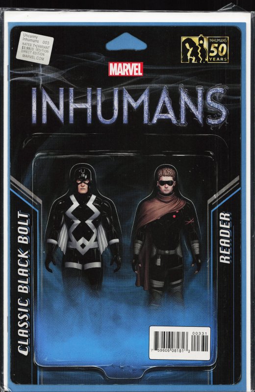 Uncanny Inhumans #3 Christopher Cover (2016) Inhumans